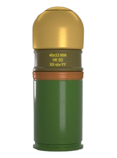 40x53 HE grenade